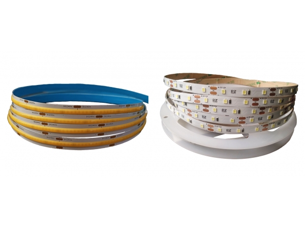 The difference between COB strip and LED strip