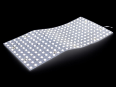 LED Sheet Width CCT 2700K and 6500K Backlight Flexible Panel 490*245mm Backlit Marble