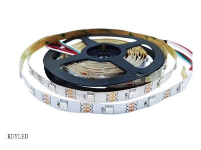 5V WS2812B 30LEDs/M IP20 White RGB Digital Strip