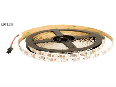 5V WS2812B 60LEDs/M IP20 White RGB Digital Strip