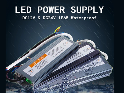 DC 12V 24V 开关电源 LED 驱动器 12 24V  IP67 户外防水电源 AC-DC 220V TO 12V SMPS 10W-200W